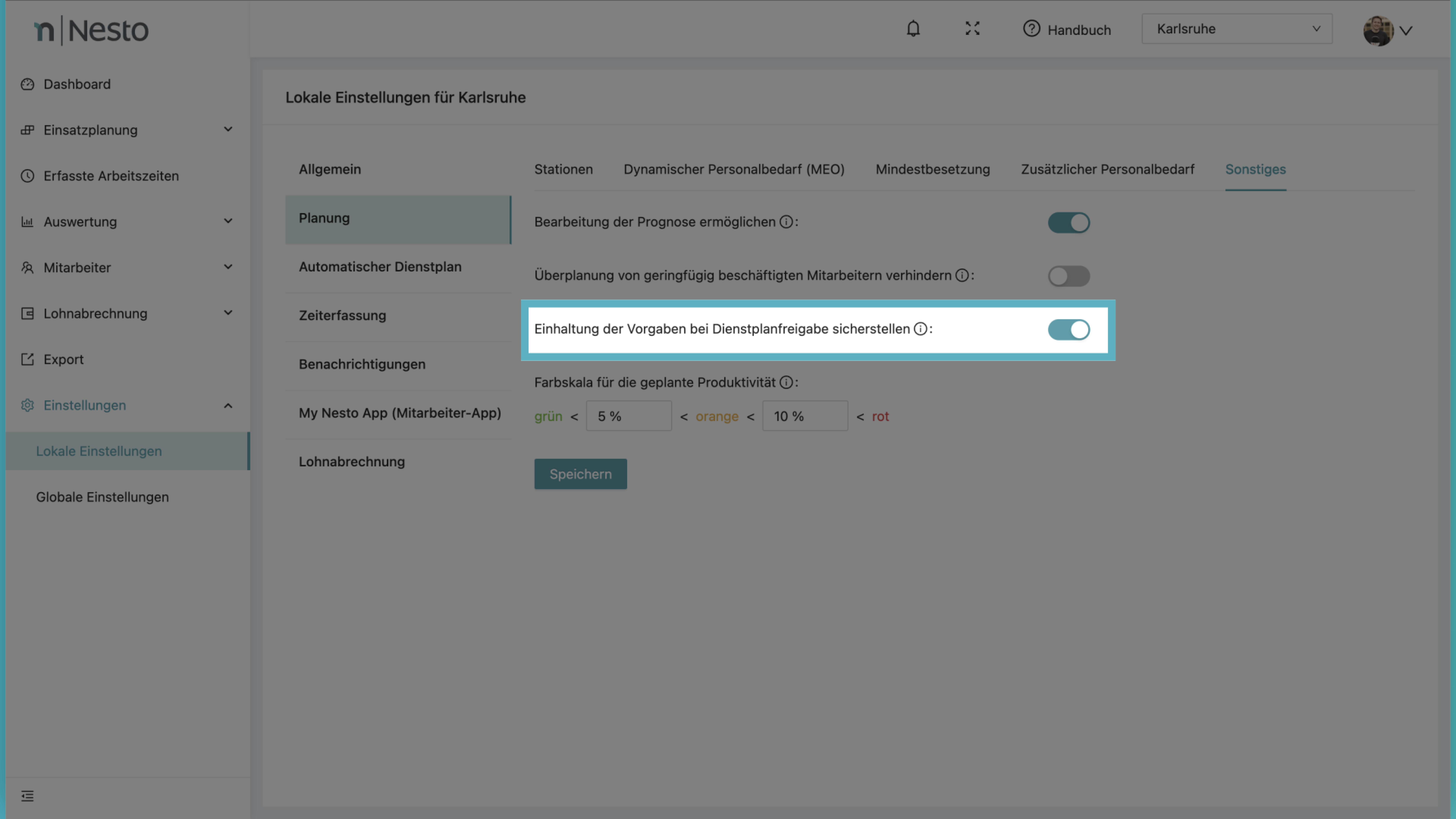Einstellung - Einhaltung der Vorgaben bei Dienstplanfreigabe sicherstellen.png